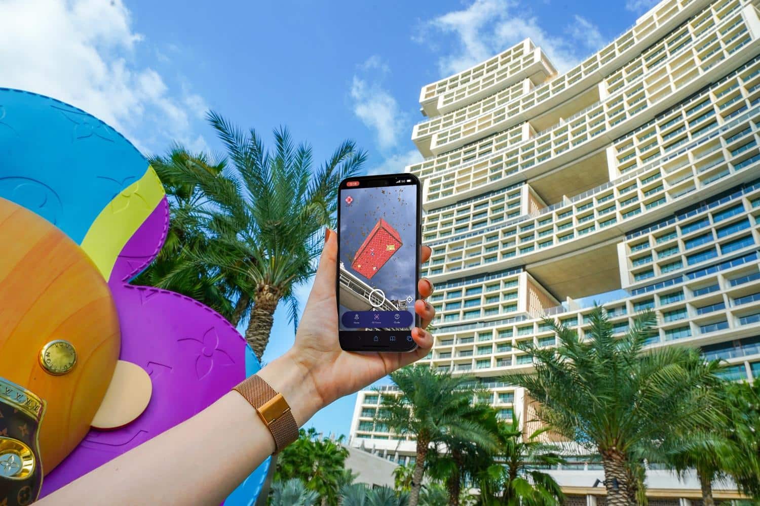 Louis Vuitton and Atlantis The Royal Unite Celebrate the Resort’s First ...