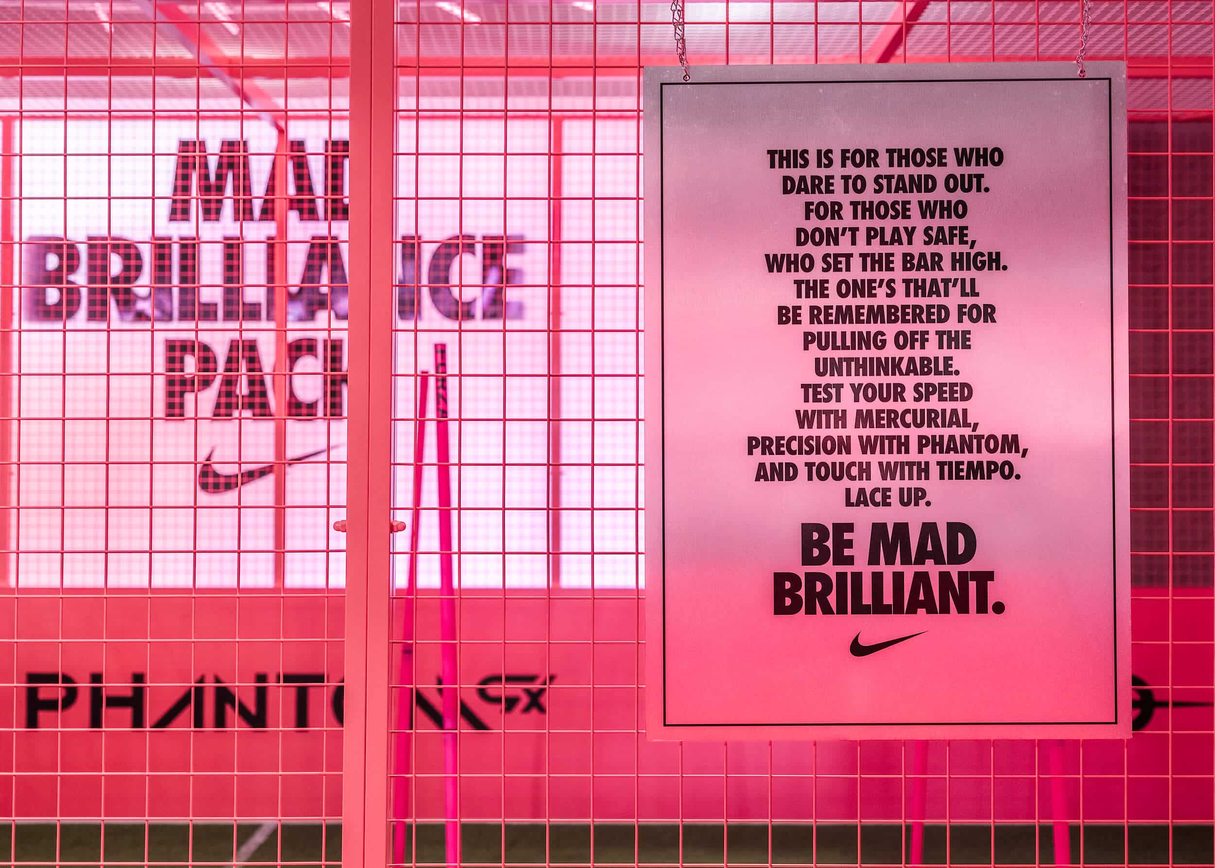 Nike Introduces 'Mad Brilliance' Pop-up in London • MAAKE
