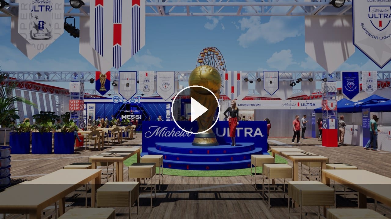 A fortnight on the Pier. How Michelob ULTRA made a landmark its home ground. 1 Watch the Michelob ULTRA Pitchside Club activation reel on Instagram