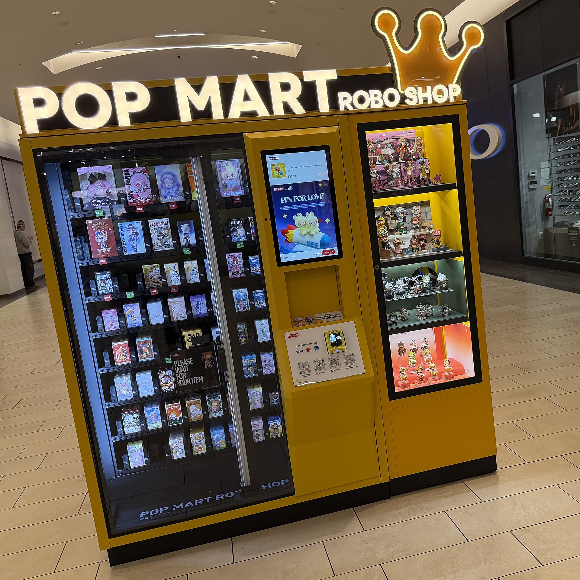 From blind box to centre circle. Pop Mart's Labubu and the rise of Chinese IP. 2 Pop Mart blind-box vending machine, the retail engine behind the Labubu character IP craze